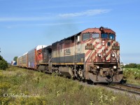 BCOL 4619 leads train 509 out of Sarnia heading for London, ON.