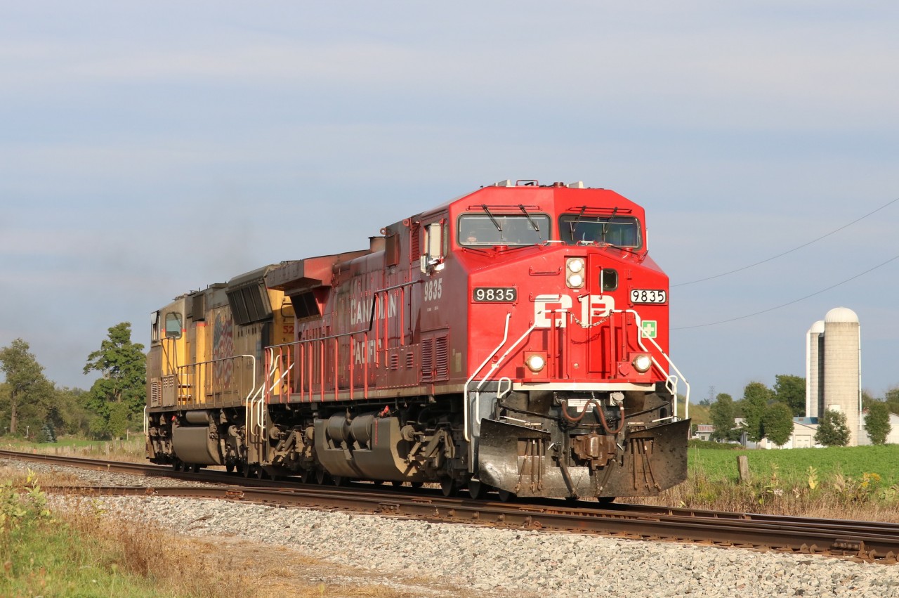 147 runs light power on their way westbound to Wolverton where they lifted some autoracks.