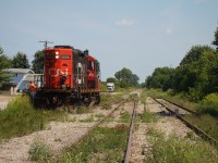 Switching the elevators at Blenheim on the former C&O. 