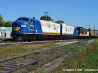 Seriously... three FP9A's hauling Freight in Canada in 2015.... pinch me. Of course back then I was looking forward to years of this...... but .. I'd love to say it happened again after this.. but I'm not aware of it.. maybe soon? We'll just have to see... you never know on the OSR! I should have chased this all day.. but I didn't.. I had to get back to work :)

