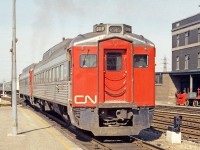 CN 6118 is at Toronto Union Station in June 1972.