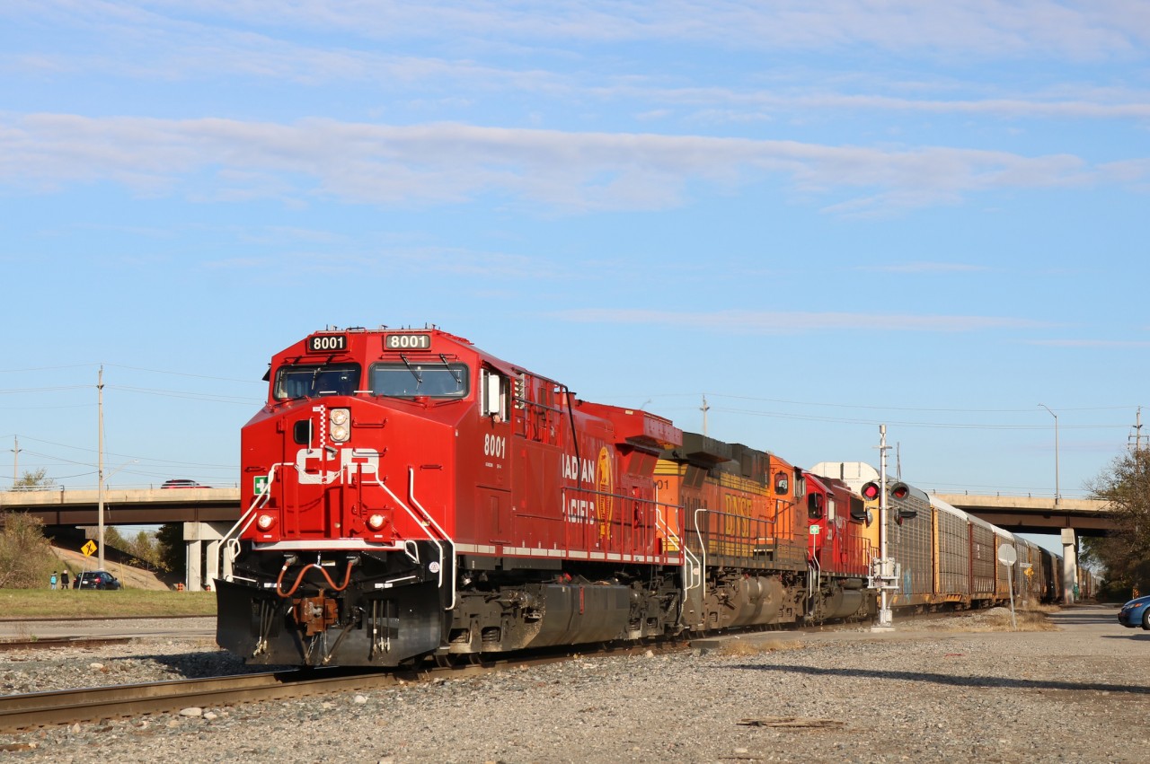 A clean rebuild leads two other units on a short 147.