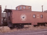 I snapped AC 9521 in Oba, ON 14 months after Mr. Mooney shot sister AC 9520 at Hawk Jct.