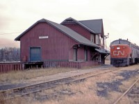 As the song goes, "Those were the days, my friend!"

On October 24, 1965 the UCRS sponsored an excursion from Toronto to Barrie, with CN engines 6703 and 6773 (CPA-16-5 and FPA4). The outbound trip operated via Georgetown and up the Beeton sub, returning down the Newmarket sub.