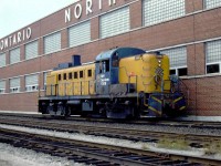 Ontario Northland RS-3, 1306 at North Bay Yard.