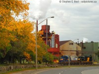 This might be the last photo of SOR 4200 in service, I didn't think much of it on my safari this day, but i'm glad to at least have this.  I knew a bunch of units were in process of being scrapped at the shops, 1752, 4205, and 1756 on or about October 4 2008, seeing these two paired made me think that was it and they may survive. Nope, by October 12 4200 was tied up in the deadline next in line for scrapping along with cabless slug 1200. By the third week of October, both were gone.  On this safari I photographed two jobs, this one, and about 10 minutes after this photo I found 1359/1755 puttering around Dofasco Central Shipping's tin mill with a train. I got a shot of each and just left.. did not follow.. I should have :) To do this again.