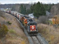 GEXR 431 cruises at a steady speed under Jones Baseline with a recently applied "SP" decal reviving the unit's history for the final days under GEXR ownership. Credit goes out to the courageous artists!