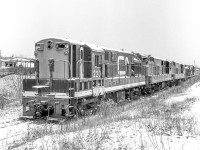 This string of CLC locomotives headed by CN 2204 is in the CN Reclamation Yard in London, Ontario on November 30, 1968 (Exactly 50 years ago today). Electric 101 to the left of 2204 is from an unknown railroad.