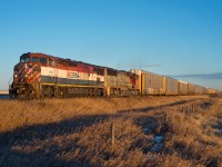 Even with shortest days of the year now upon us, CN continues to provide a reason to venture trackside. Case in point this CN 301 with BCOL 4601 PRLX 211 up front. The colourful pair soaks in the last light of the day as they get their 570 axle drag up to speed. 