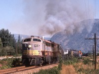 CP 4053 is in Castlegar, British Columbia on August 1, 1974.