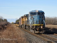 IC 2459 leading the daily 509 train back to London, ON., with GECX 9130 and CN 2434 trailing.