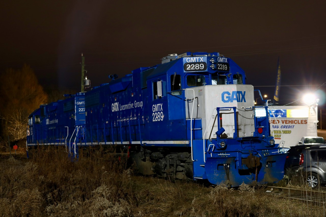 Idling through the night.