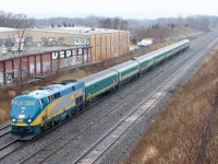 It was a dreary late day in 2011 when I ventured down towards Bayview wanting to get a few shots in before the end of the year. Catching VIA's "Renaissance" cars west of Toronto was very hard to do with clearance issues with the GO Transit platforms, along with other issues that have typically sideline most of the fleet over the years. As luck would have it this day one of the Montreal to Toronto trains was using the wye at Bayview to turn the train in preparation for the return trip to Montreal. Not a bad catch on a day that was pretty much a washout.