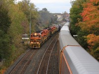 GEXR 431 had stalled at Silver with 3403, 3394, 2073,3030, and 2117 causing two rescue unitS (3806,2008)  to be sent to aid the train up the grade. 