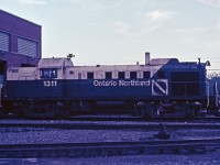 The 1311 was one of eight RS3s delivered to the Ontario Northland in fourth-quarter 1951. She was retired in 1971. (The ONR also had four RS2s.)