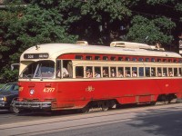 It is a warm, sunny August 1986 day in Toronto for TTC 4397 and its passengers.
