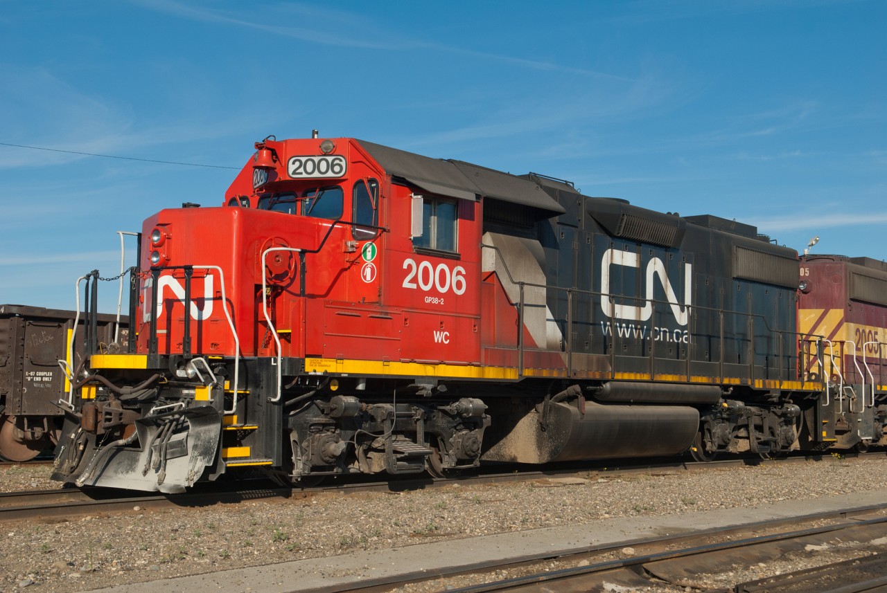 WC 2006 awaits its next assignment in Fort St john yard.