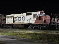 A longtime Vaughan Intermodal Yard unit in it's final years, SOO SD40-2 769 in storage before it disappeared from the yard.