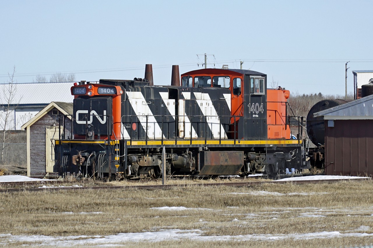 Well we know where 1 GMD1 went.  CN 1404 has a new home at the Wainwright Railroad Museum.