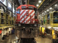 6080 returned to service this month after sitting parked at Agincourt for a few years.