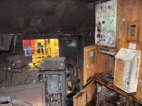 Venerable GP38AC 3008 succumbed to an electrical fire in February. As can be seen in the photo it eventually got a tad warm in the cab.