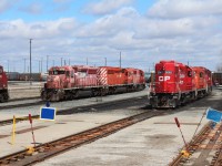 There are still a few SD40-2's that haven't been called back to duty yet. Hopefully the 5916 and 6007 will join in sometime soon.