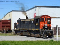 Here's a shot of Trillium switching WP Warehousing with a little smoke from the 251 powered S-13 #108 back in 2016.