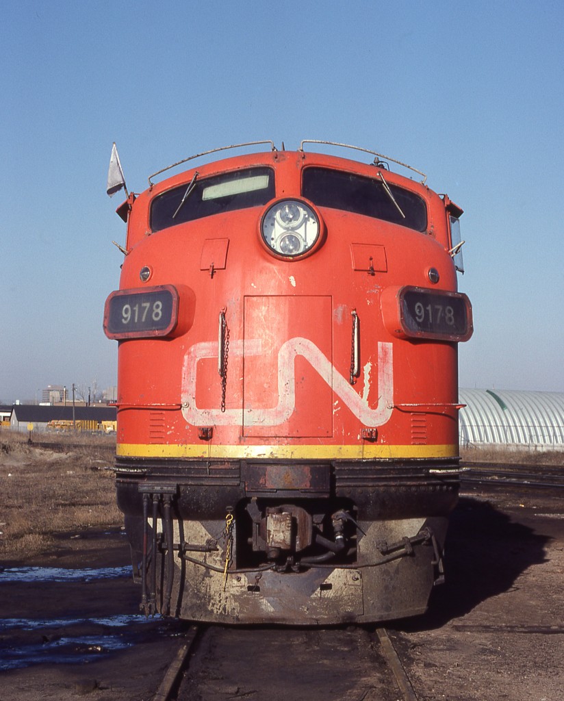 CN 9178 is in London, Ontario on March 24, 1981.