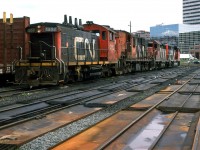 By now, the Halifax RR scene had been virtually decimated, with the near elimination of VIA and the subsequent closure of the roundhouse operations. But Dartmouth still soldiered on, much as it had a decade or so earlier. Yes, it was all MLW but they could still be found.
In a few weeks, I will get to see how much has changed in the last 25 years.