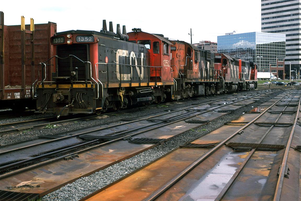 By now, the Halifax RR scene had been virtually decimated, with the near elimination of VIA and the subsequent closure of the roundhouse operations. But Dartmouth still soldiered on, much as it had a decade or so earlier. Yes, it was all MLW but they could still be found.
In a few weeks, I will get to see how much has changed in the last 25 years.