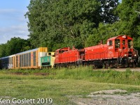 Returning from the CN interchange on the evening shift.