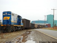 It's just after 1400 and I found a SOR job working the far end of Parkdale Yard - I was just lucky to be able to get the CN logo in the frame due to the low height gondola... I can count on one hand the number of times I saw SOR at Parkdale and this is by far my best shot. Customers here for SOR were at the west end of the yard - Kinsdale and PDI amongst others (Tracks AE14-08 were SOR tracks), with the steel centre taking the majority of the tracks otherwise. The wye was also used to turn trains as needed and this could have been one of these moves.
