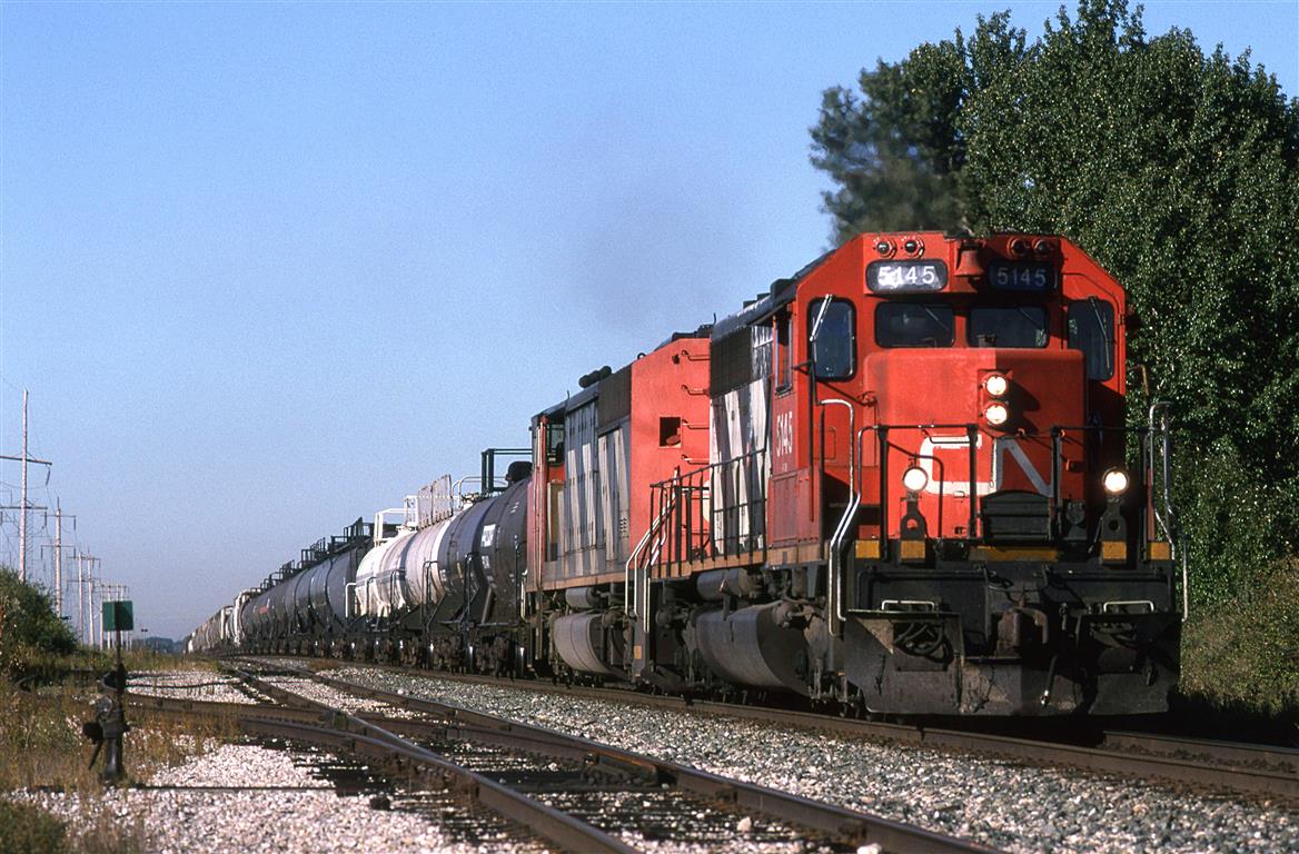 510 came out of Calder/Walker Yard each morning and headed up the Vegreville Sub to switch the chemical plants on the Beamer Spur and Scotford Yard in Fort Saskatchewan. It always had big power to handle these duties, and it was predictable.
