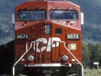 CP 9575, an AC4400CW at Golden Yard - CP Windermere Sub. The trailing unit was CP 9502, and much farther back, CP RCU 9548.