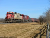 At 8th Concession by the Hamilton Sub we find this pretty scene - with a nice leader to boot. 