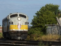 Hey Toronto, look what the cat dragged in!CP 40B-13, the office car special coming in from points west coast, pokes its F unit nose around the corner at Osler street, entering the North Toronto Subdivision from the Mactier Sub. The train is in town for LPGA Women's Open in Richmond Hill, and will return north towards Sudbury come the following weekend. Definitely blessed to be able to capture F units on a class one in 2019, for the third year in a row around these parts.A big, big thank you goes out to everyone involved in giving info and heads up as usual, in group chats and Yahoo message boards. I always appreciate the information.