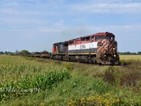 BCOL 4624 leads train 509 east through Wyoming, ON., back to London on a beautiful late summer day.