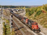 It still amazes me that CN still has these GP9RM ‘s on the roster. A personal favourite Locomotive. EMD/GMD should be proud, considering they were built in the 1950’s and are still going strong for a Class One Railroad. Even though they were completely rebuilt in the 1980’s and some 1990’s. It’s hard not to pick up the camera when a pair are busy humping cars in Hamilton yard. Neither have seen the paint booth since they were rebuilt either.
