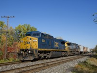 CSXT 9051 & CSXT 9027 lead CN 327 past MP 22 of the Kingston Sub.