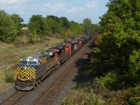 CREX 1515 leads A435 by Canning Road outside of Paris on their way to London.