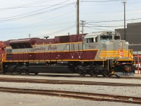 CP heritage SD70ACu is the leader for today's train 101.