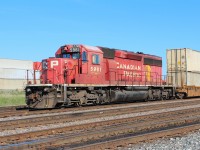 The Intermodal yard in Vaughan is where a few SD40-2's spent their final working days on CP. The5961 was sold off this year.