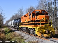 With one load of sodium chlorite and the balance sodium chlorate QG 2008 heads for Ste-Therese.