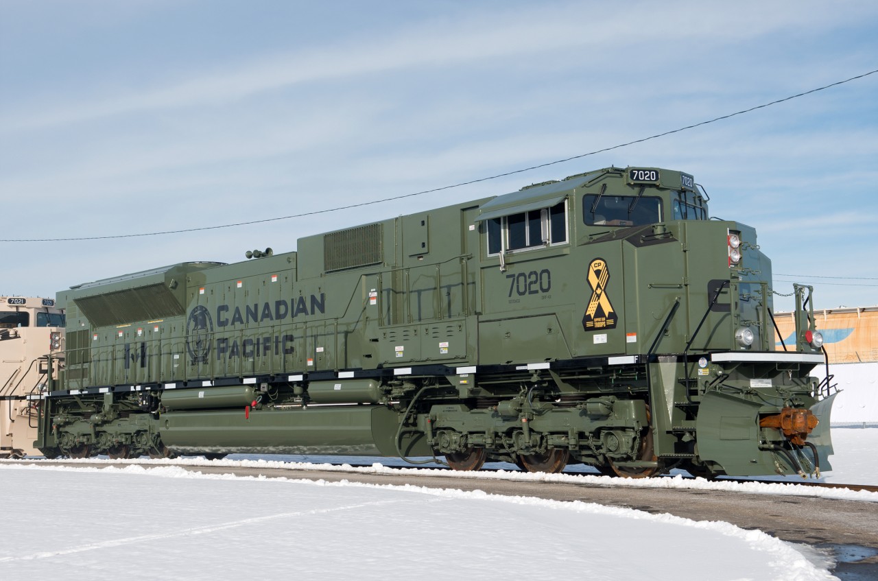 Dressed in a fresh set of combats, CP 7020 looks ready for what ever challenge comes its way.