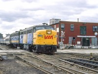 VIA 6789 is in London, Ontario on March 25, 1981.