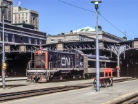 CN 8512 is at Toronto Union Station in mid-June 1972.

