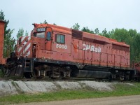CP 5000 is definitely not a pretty sight as it rusts away in the Alberta Railway Museum. Lets hope it receives a cosmetic restoration one day. 