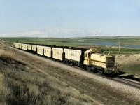 Prairie Coal Co. operates a 5 mile long line from its mine south to Saskatchewan Power's Poplar River generating station east of Coronach in south Central Saskatchewan. in 1991 they had 2 SW1001's on the Roster.