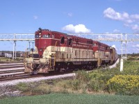 Peter Jobe photographed TH&B 74 at 3:20 P.M. on September 15, 1980 in Port Maitland, Ontario.