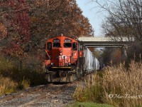 CN 4138 leads he daily St. Clair Industrial job out of Sarnia, ON., heading for Terra Industries and NOVA Chemicals.